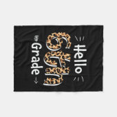 6年生先生こんにちは6年生 フリースブランケット (正面(横))