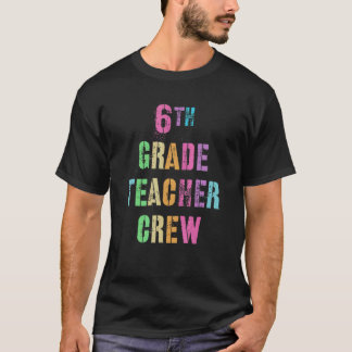6年生担任チーム 6年生を教える Tシャツ