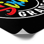 6年生新学期ボーイズガールズ先生 ポスター (角)