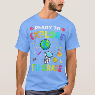 6年生新学期宇宙飛行士宇宙Eを探索 Tシャツ