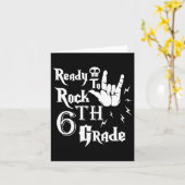 6年生Ready To Rock 6年生新学期 カード (黄色い花)