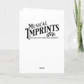 6弦のドルシミー ヴィンテージ あなたのことを想う カード (裏面)