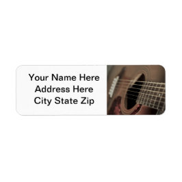 6弦アコースティックギター ラベル