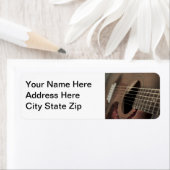 6弦アコースティックギター ラベル (インサイチュ)