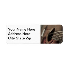 6弦アコースティックギター ラベル