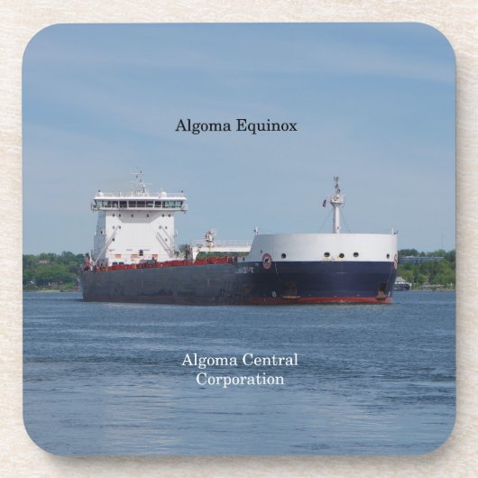 6懸命プラスチックのコースターのAlgoma Equinoxセット コースター (正面)