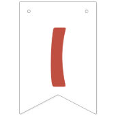 6文字の名前は野生の1サファリジャングルキリン バンティングフラッグ (第3の旗)