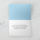 6文字の名前ハッピーバースデーカード カード (内部)