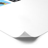 6文字ネームボードゲームアルファベットポスター ポスター (角)