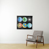 6日の創造 – 創世記1-2学校先生 タペストリー (インサイチュ(横))