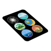 6日の創造 – 創世記1-2学校先生 マグネット (右側)