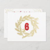 6日目。イエスの名前 |神の子羊 |アドベント ポストカード (正面/裏面)