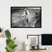 6日間の自転車レース1909 ポスター (ホームオフィス)