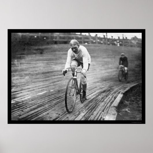 6日間の自転車レース1909 ポスター (正面)