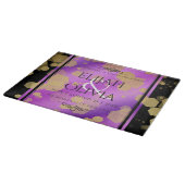 6日33日47日48アメジスト結婚記念日 カッティングボード (角)