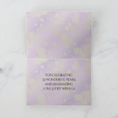 6日33日47日48アメジスト結婚記念日 サンキューカード (内部)