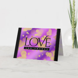 6日33日47日48アメジスト結婚記念日 サンキューカード