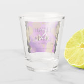 6日33日47日48アメジスト結婚記念日 ショットグラス (裏面)