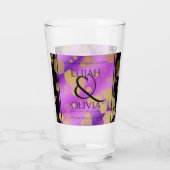 6日33日47日48アメジスト結婚記念日 タンブラーグラス (裏面)