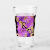 6日33日47日48アメジスト結婚記念日 タンブラーグラス (正面)