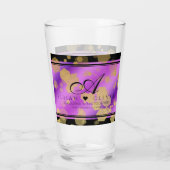 6日33日47日48アメジスト結婚記念日 タンブラーグラス (裏面)