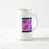 6日33日47日48アメジスト結婚記念日 ビールジョッキ (正面右)