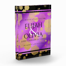 6日33日47日48アメジスト結婚記念日 フォトブロック