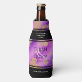 6日33日47日48アメジスト結婚記念日 ボトルクーラー (ボトル正面)