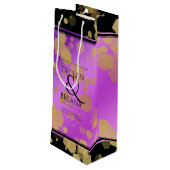 6日33日47日48アメジスト結婚記念日 ワインギフトバッグ (裏面アングル)