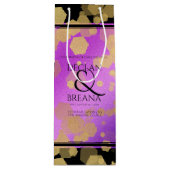 6日33日47日48アメジスト結婚記念日 ワインギフトバッグ (正面)