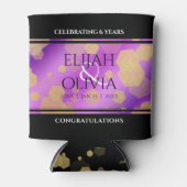 6日33日47日48アメジスト結婚記念日 缶クーラー (正面)