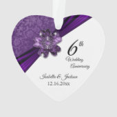 6日/33日/47アメジスト紫 オーナメント