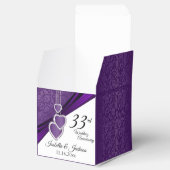 6日/33日/47アメジスト結婚記念日 フェイバーボックス (オープン)