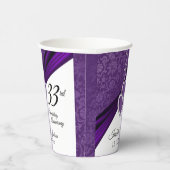 6日/33日/47アメジスト結婚記念日 紙コップ (右)