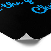 6時23分から穏やかな海で古いボート。 ポスター (角)