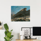 6時、c.1912ジョン・スローン ポスター (ホームオフィス)