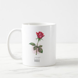 6月すみれ誕生花マグ 水彩画 コーヒーマグカップ