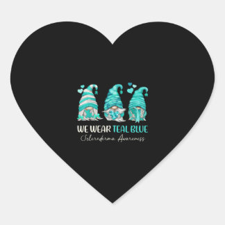6月に我々衣服ティール（緑がかった色）ブルースクレロデルマアワレネスG ハートシール