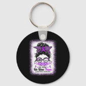 6月に私たちは衣服紫アルツハイマー認識度メッシーB キーホルダー (裏面)