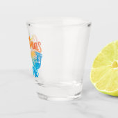 6月のクリスマスサングラスおもしろい夏休み ショットグラス (右)