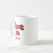 6月のマグの期限 コーヒーマグカップ (正面左)