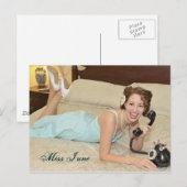 6月の乙女 - ポストカード (正面/裏面)