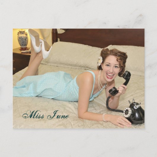 6月の乙女 - ポストカード (正面)