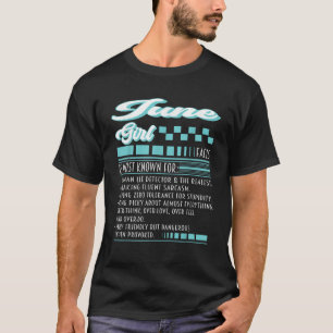 6月の女の子の衣装は、最も知られている人間のうそ検出器 Tシャツ