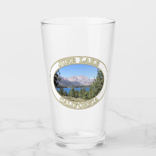 6月の湖と東シエラネバダ山脈 タンブラーグラス (正面)