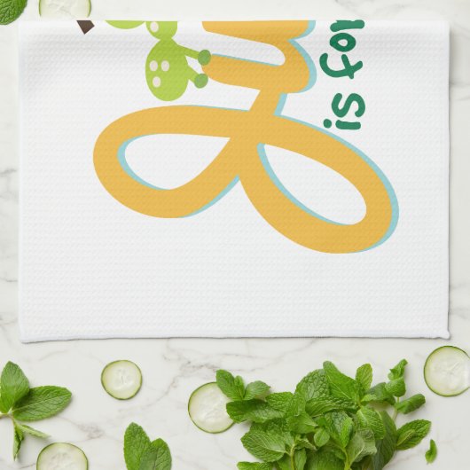 6月の虫 キッチンタオル (折り畳み)