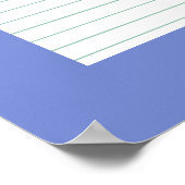 6月の誕生石誕生石真珠アートポスター ポスター (角)