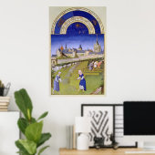 6月の魅力:ヘイメイキング ポスター (ホームオフィス)