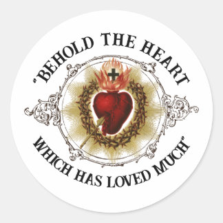 6月は神聖ハートの月 ラウンドシール