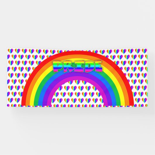 6月はLGBTプライド月ボタン 横断幕 (横)
